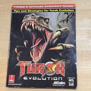 Prima Strategy Guide Turok Evolution Magazine Video Game 2002